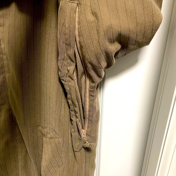 GUC Billabong Snowboard jacket Size L brown with black stripes - Picture 3 of 6